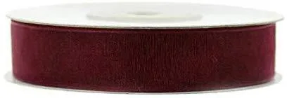 Sheer Organza Ribbon, 5/8-inch, 25-yard