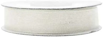 Sheer Organza Ribbon, 5/8-inch, 25-yard