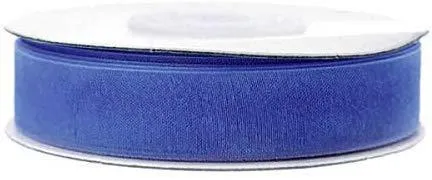 Sheer Organza Ribbon, 5/8-inch, 25-yard