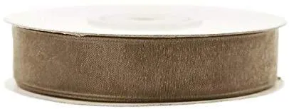 Sheer Organza Ribbon, 5/8-inch, 25-yard