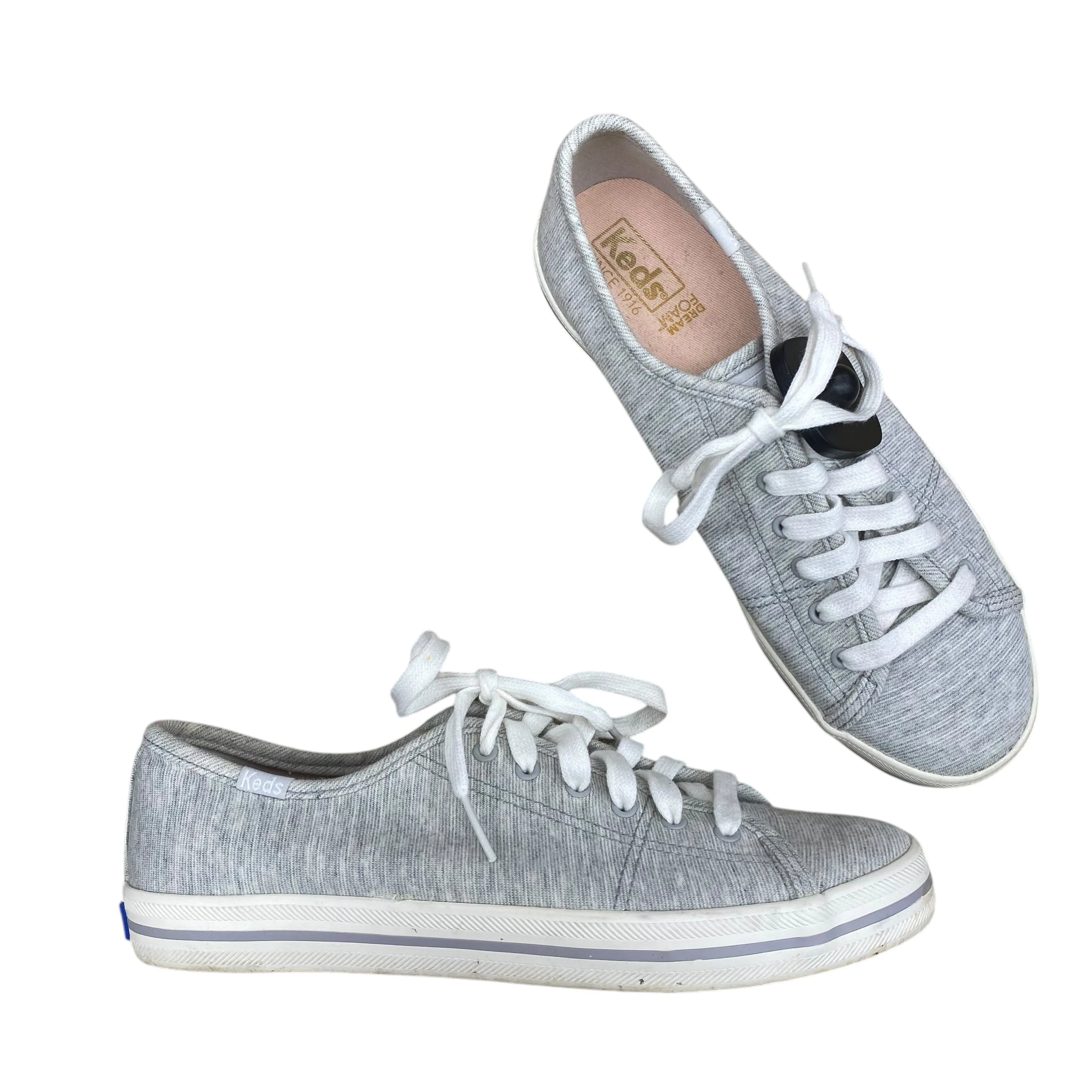Shoes Sneakers By Keds In Grey, Size:7.5