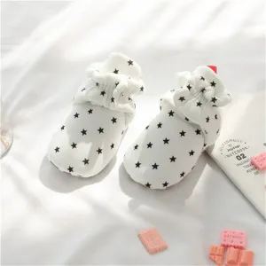 Star Print Anti-Slip Baby Booties