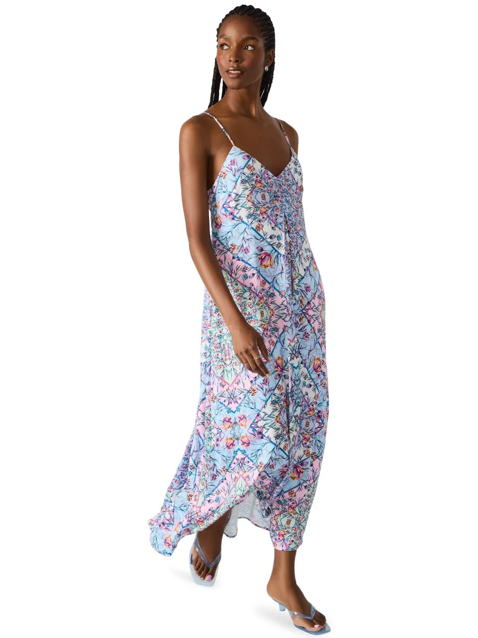 Steve Madden Chase Floral Maxi Dress