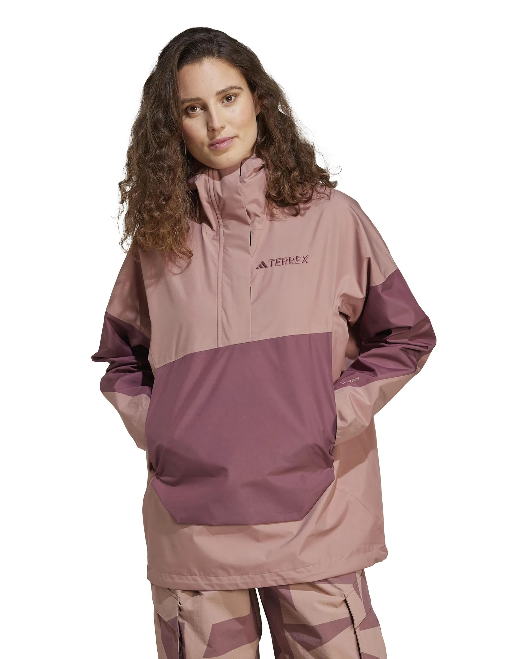 Terrex Xploric 2.5L Climaproof Anorak - Warm Clay