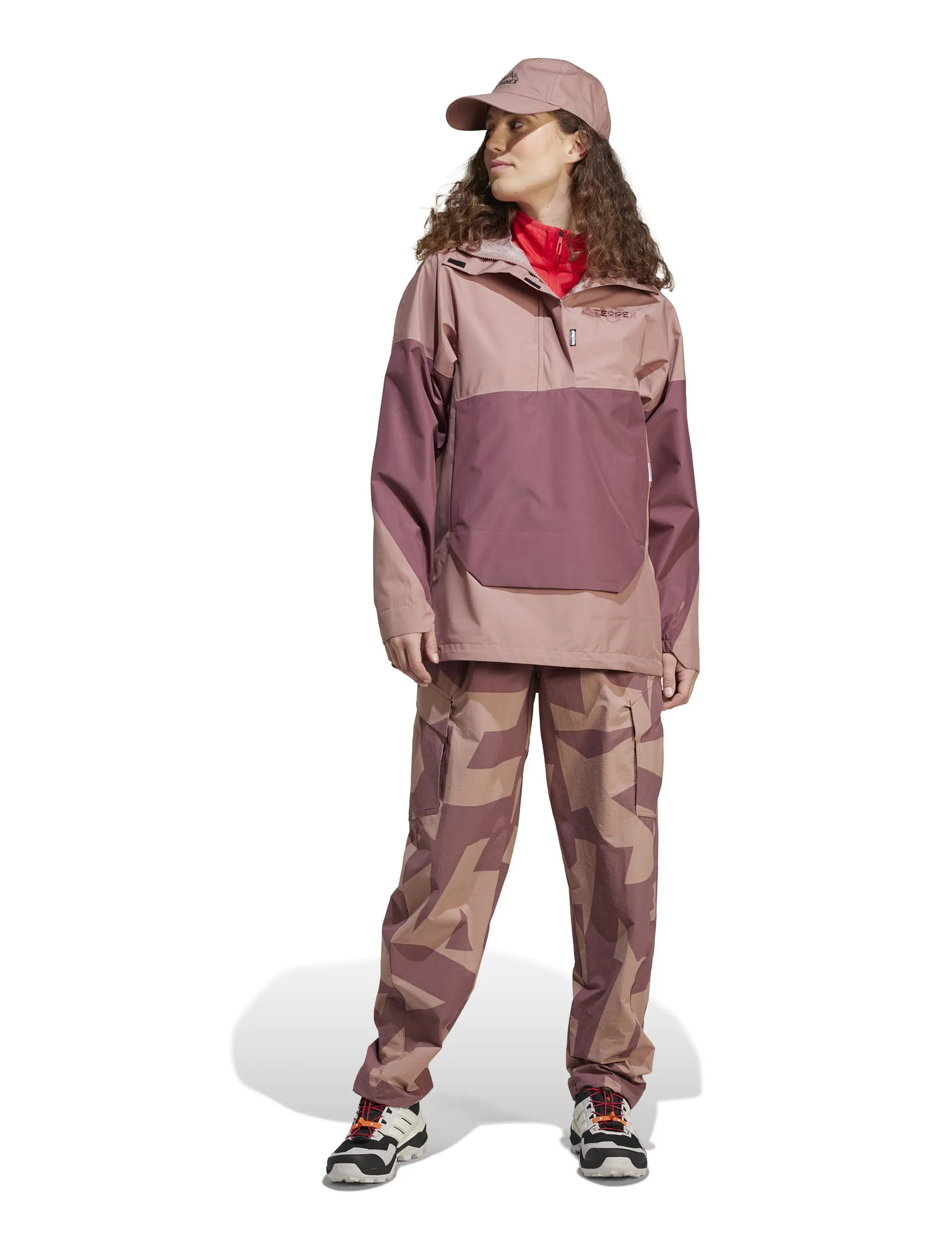 Terrex Xploric 2.5L Climaproof Anorak - Warm Clay