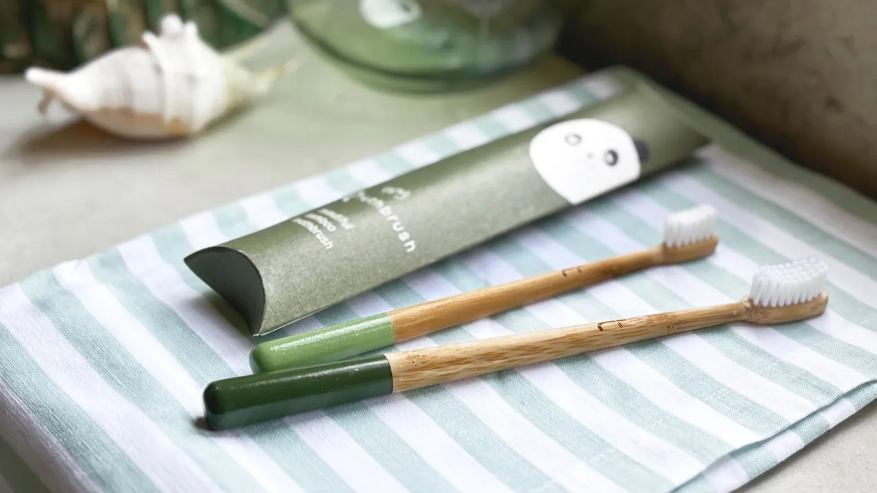 Tiny Truthbrush - beautiful bamboo toothbrush for children