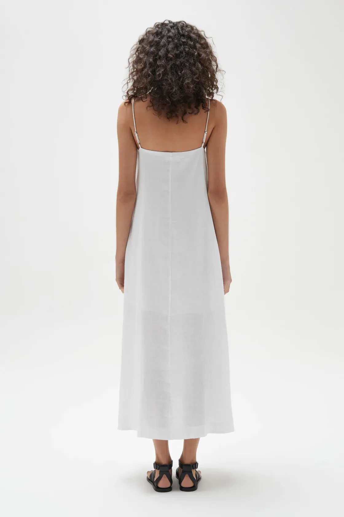 Tully Dress White