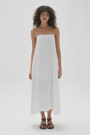 Tully Dress White