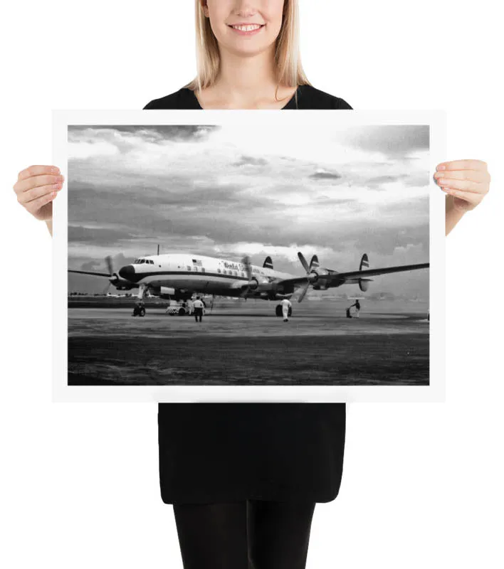 TWA Super Constellation Poster