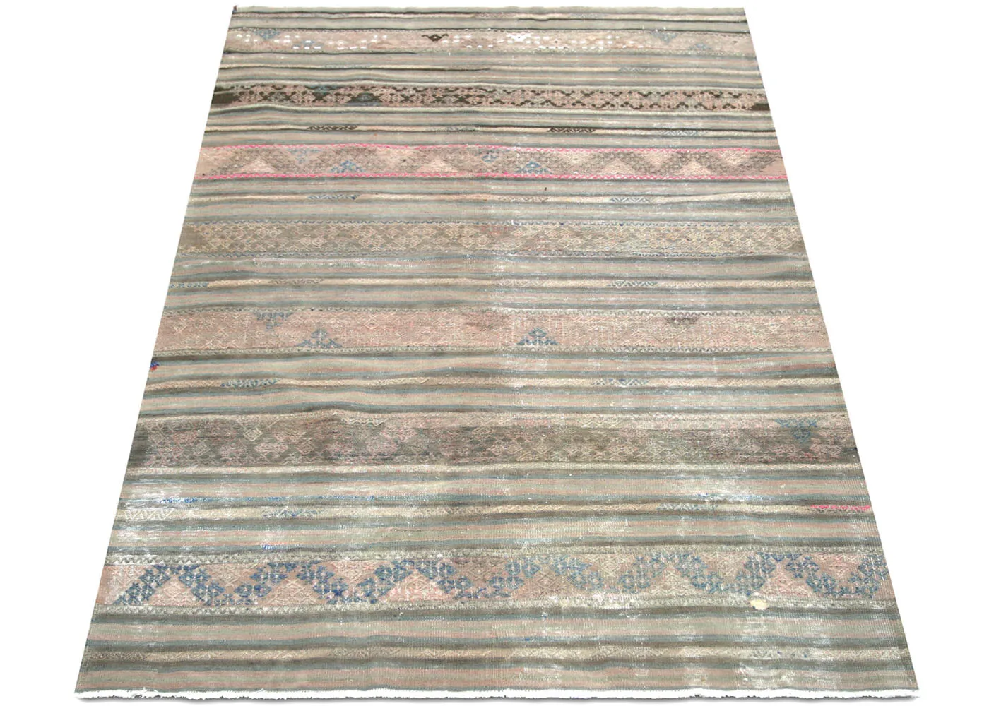 Vintage Turkish Kilim - 4'7" x 7'11"