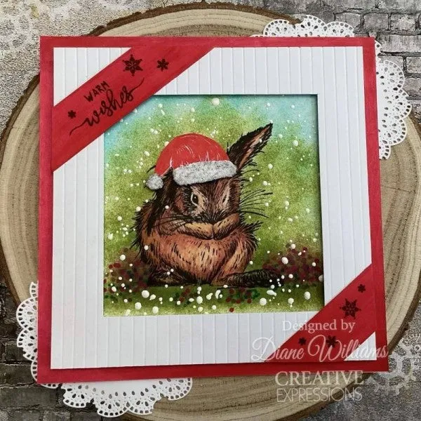 Warm Bunny Wishes UMSDB161 Creative Expressions