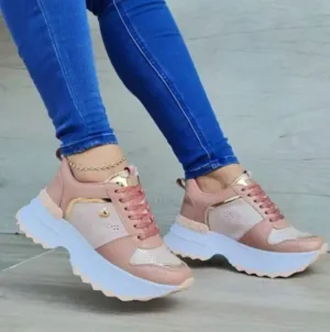 Women's Classic High Top Lace Up Sneakers with Gold Heart Accent | Perfect for Everyday Wear