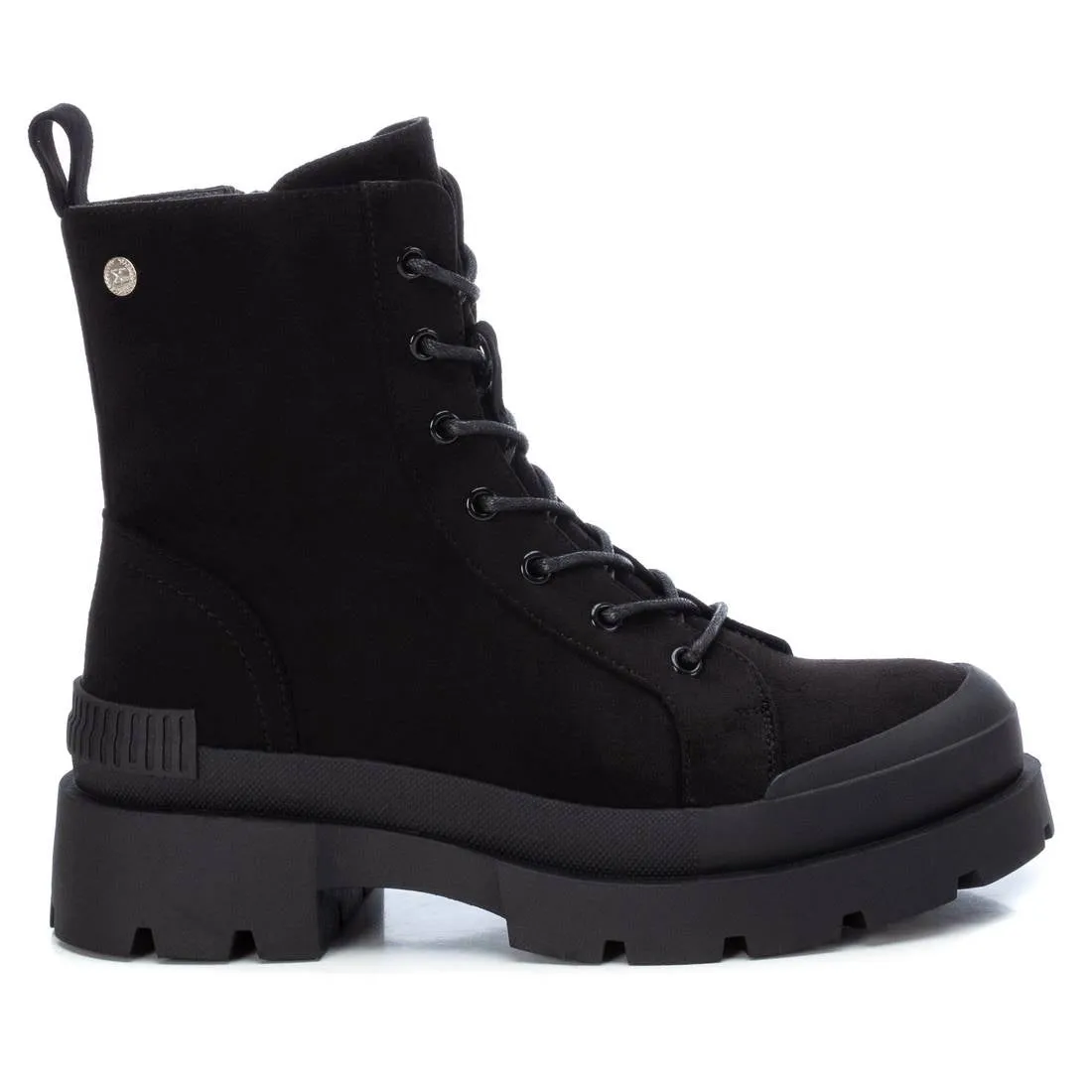 Women's  Suede Lace-Up Booties By XTI 140571