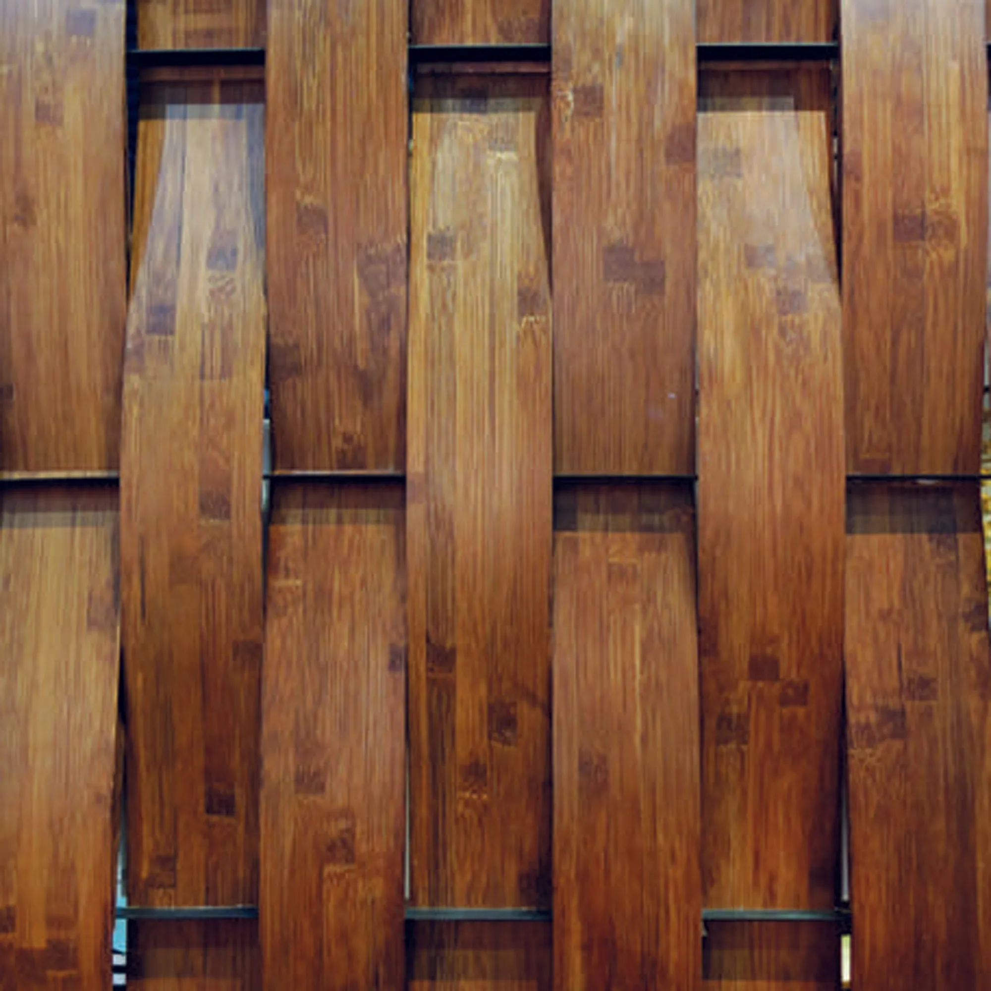 Woven Bamboo Wall Feature