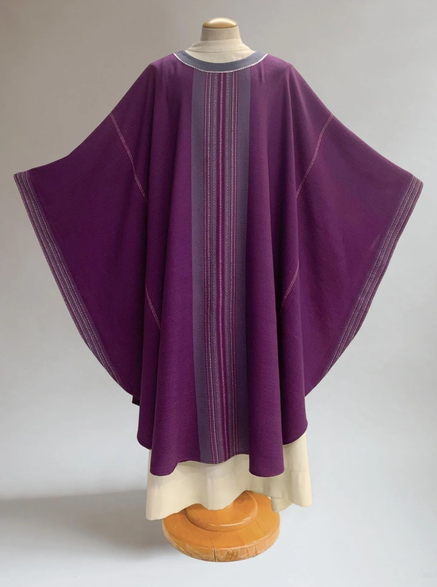 Woven Purple Custom Sample Chasuble