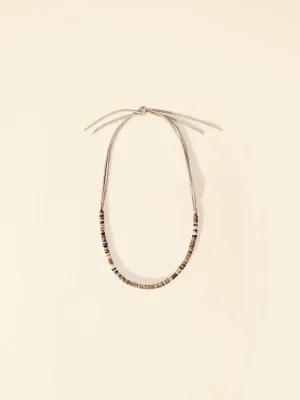 XIRENA-Solange Stone Necklaces Pink Jasper