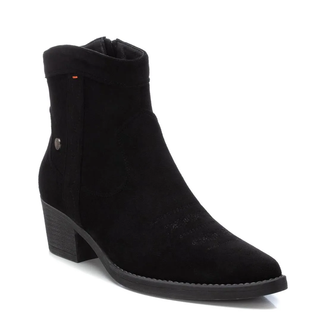 XTI Women's Italian Western Suede Booties By XTI 172126